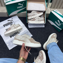 Tênis Puma 180 Camurça Natural Off White