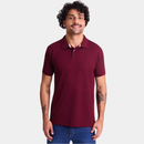 Camisa Masculina Texturizada Polo Manga Curta
