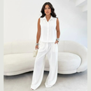 Camisa Feminina Regata Listrada Elegante
