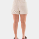 Short Feminino em Linho Bege