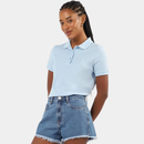 Short Feminino Slim Cintura Média em Jeans com Barra Desfiada
