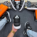 Tênis Masculino Hocks Skateboarding Preto e Branco