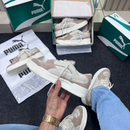 Tênis Puma 180 Camurça Natural Off White