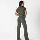 Calça Feminina Jeans Leg Collor Sem Lycra