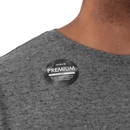 Camisa Masculina Cinza Lisa Casual
