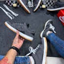 Tenis Nike Sb Dunk Low Cinza Camurça
