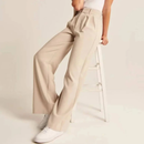 Calça Feminina Casual Cintura Alta