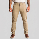 Calça Masculina Alfaiataria Social Slim Casual Bege