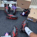 Tênis Masculino Mizuno Wave Prophecy 15 Preto Vermelho