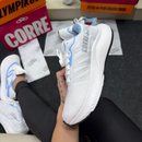 Tênis Feminino Olympikus Corre 2 Branco e Azul Bebê
