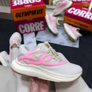 Tênis Feminino Olympikus Corre 2 Off White e Rosa