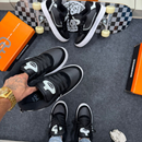 Tênis Masculino Hocks Skateboarding Preto e Branco
