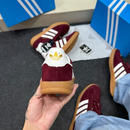 Tênis Feminino Adidas Gazelle Bordô