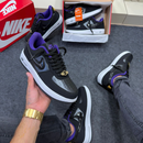 Tênis Nike Air Force 1 Champs Preto e Roxo