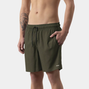 Short Masculino de Tactel com Bolso Verde